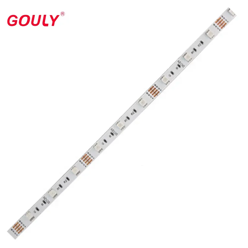 DC12V Custom Waterproof 6mm Ultra-Narrow Mini RGB Color-Changing LED Strip Lights